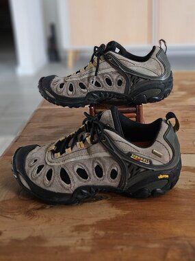 Merrell Chameleon 3 Ventilator GTX/Gunsmoke Men hiking shoes Vibram outsole sz 9